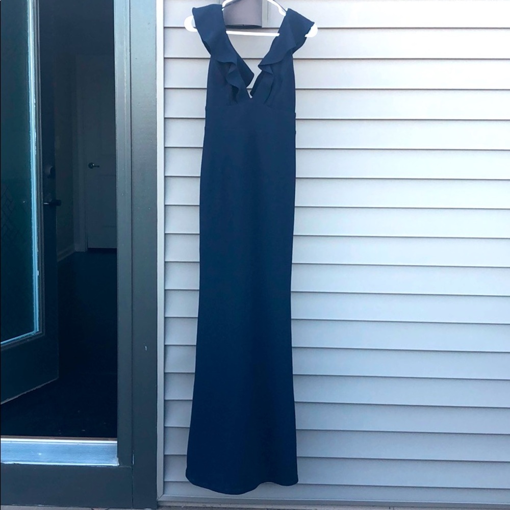 Navy Formal Long Dress